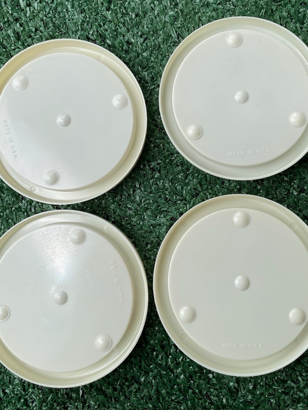 Vintage 80’s University Of Georgia Bulldogs UGA Set Of 4 Coaster USA Made - Picture 5 of 5